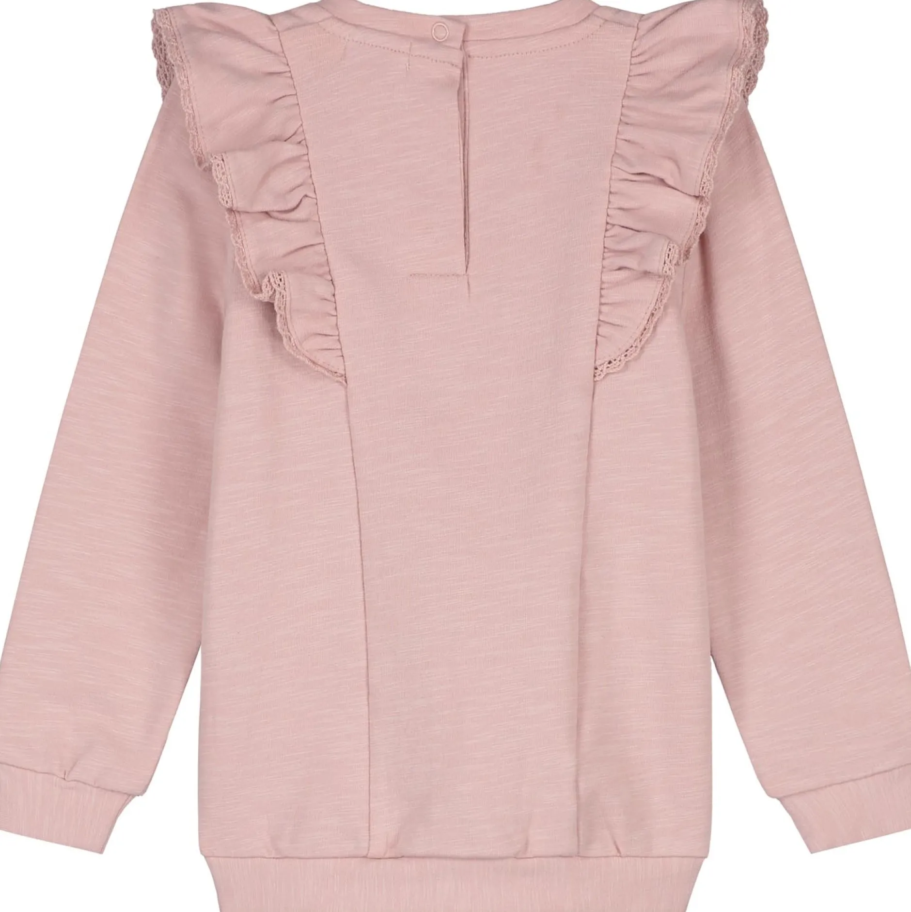 Truien & Vesten|Truien & Sweaters*Prénatal peuter sweater lange mouwen effen roze Soft Pink