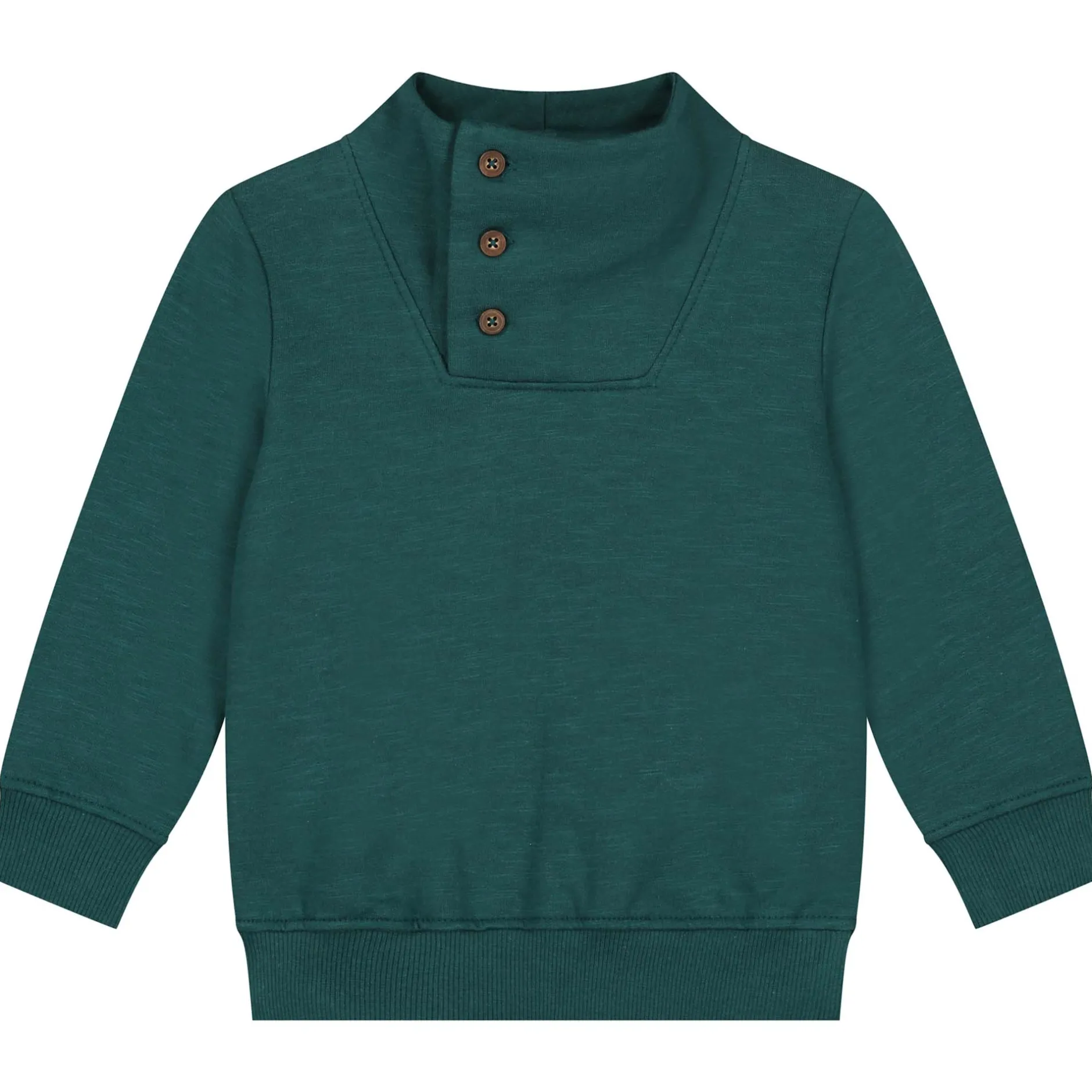 Truien & Vesten|Truien & Sweaters*Prénatal peuter sweater lange mouwen effen groen Green Blue