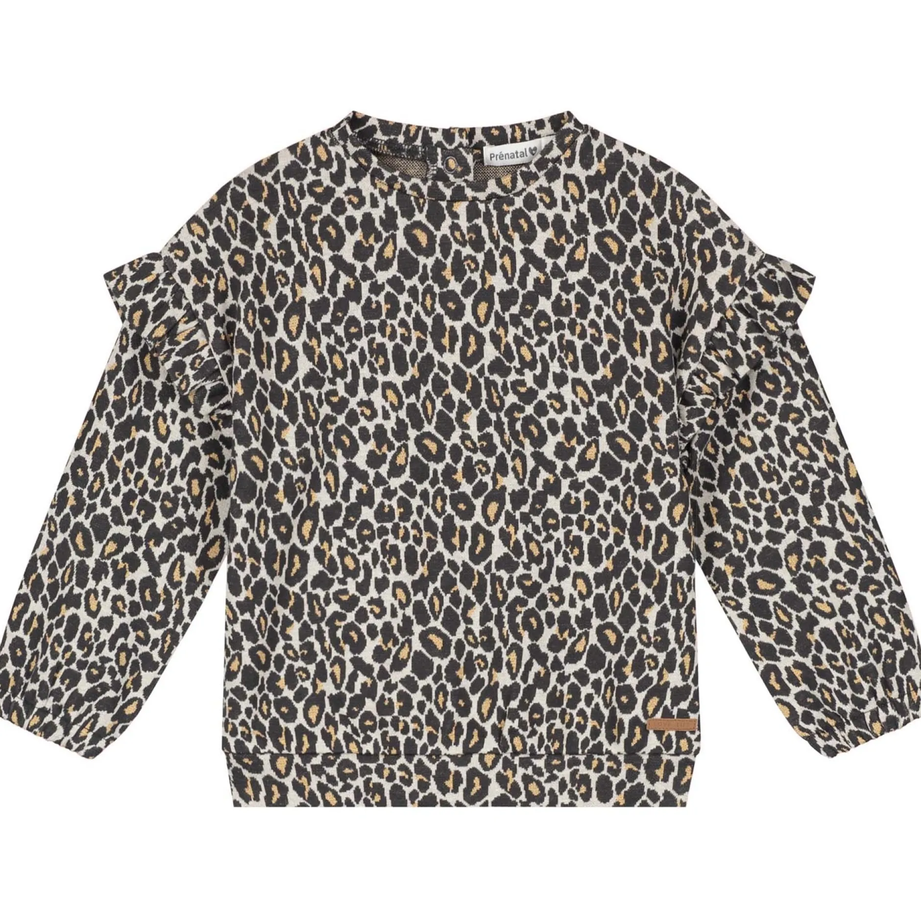 Truien & Vesten|Truien & Sweaters*Prénatal peuter sweater lange mouwen dierenprint multi Almond