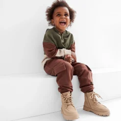 Truien & Vesten|Truien & Sweaters*Prénatal peuter sweater lange mouwen meerkleurig multi Leaf Gree