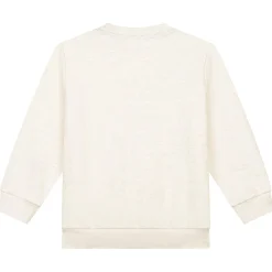 Truien & Vesten|Truien & Sweaters*Prénatal peuter sweater lange mouwen printopdruk beige Soft Brown Melange