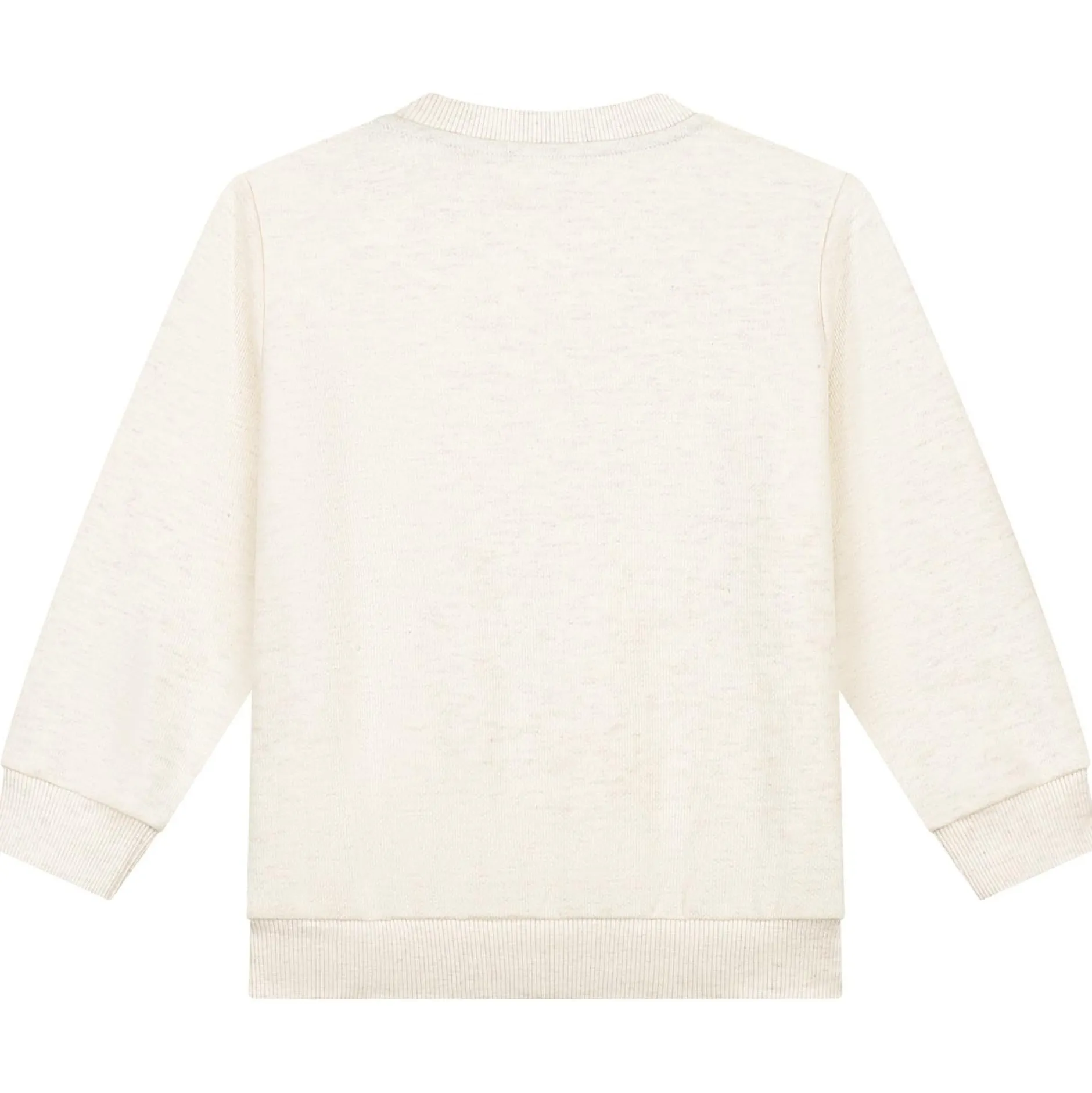 Truien & Vesten|Truien & Sweaters*Prénatal peuter sweater lange mouwen printopdruk beige Soft Brown Melange