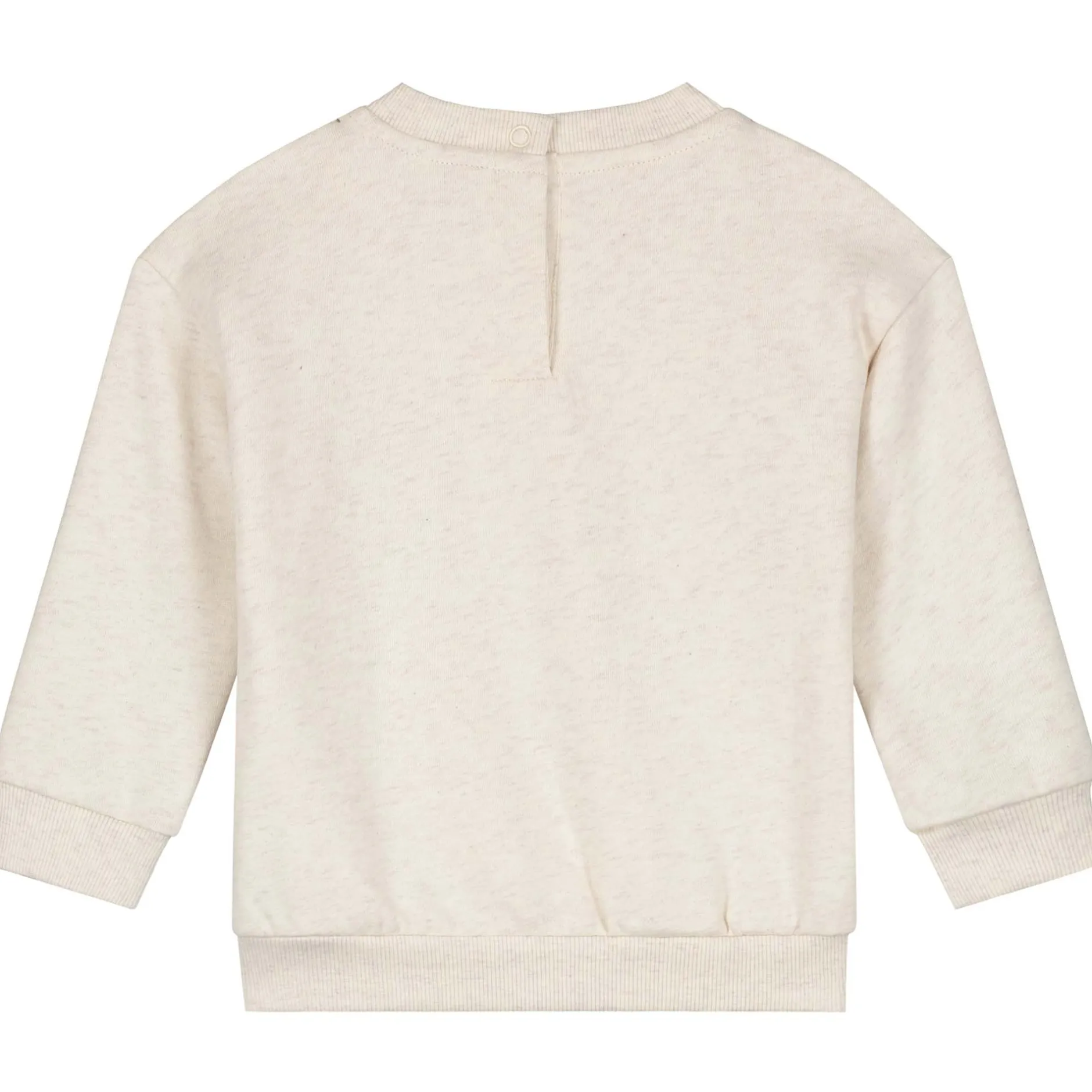 Truien & Vesten|Truien & Sweaters*Prénatal peuter sweater lange mouwen printopdruk multi Soft Brown Melange