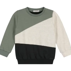 Truien & Vesten|Truien & Sweaters*Prénatal peuter sweater lange mouwen meerkleurig groen Light Khaki Green
