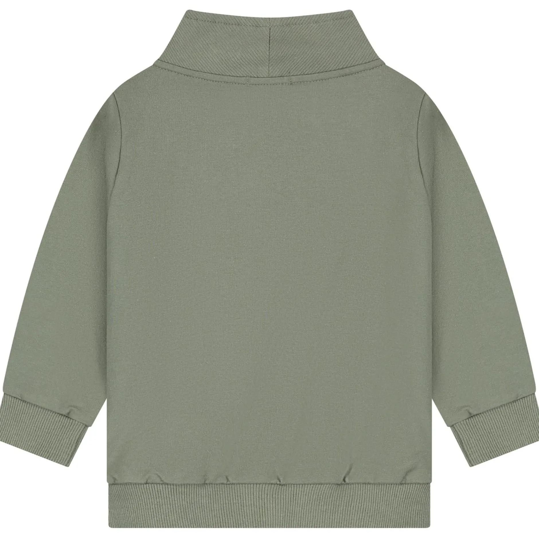 Truien & Vesten|Truien & Sweaters*Prénatal peuter sweater lange mouwen effen groen Leaf Gree