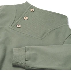 Truien & Vesten|Truien & Sweaters*Prénatal peuter sweater lange mouwen effen groen Leaf Gree