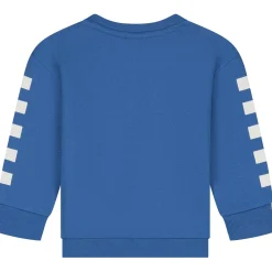 Truien & Vesten|Truien & Sweaters*Prénatal peuter sweater lange mouwen tekst blauw Dark Royal Blue
