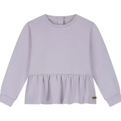 Truien & Vesten|Truien & Sweaters*Prénatal peuter sweater lange mouwen effen paars Light Purple