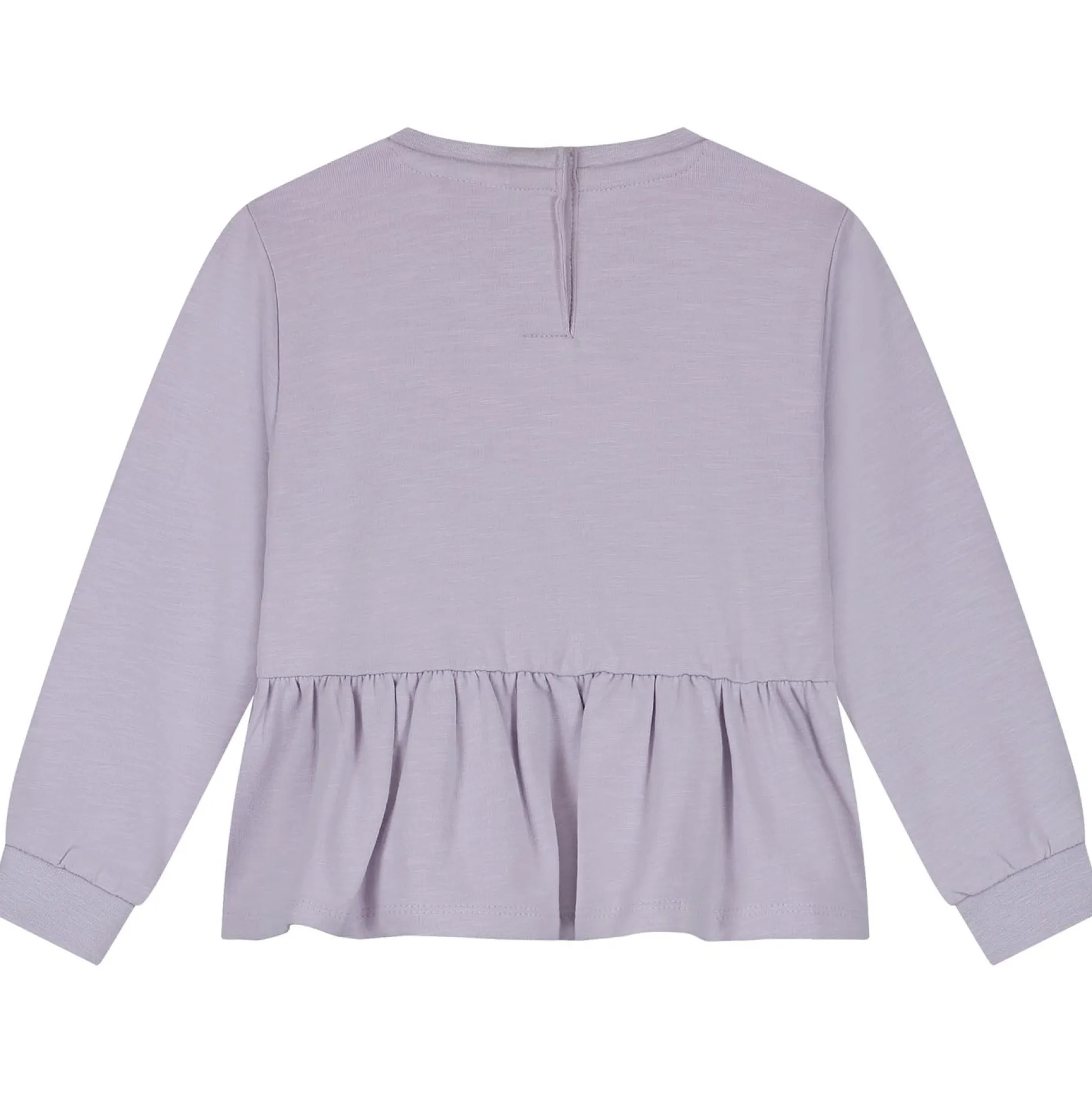 Truien & Vesten|Truien & Sweaters*Prénatal peuter sweater lange mouwen effen paars Light Purple