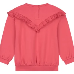 Truien & Vesten|Truien & Sweaters*Prénatal peuter sweater lange mouwen effen rood Fuchsia Red