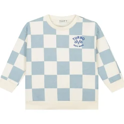 Broeken & Tuinbroeken|Truien & Vesten*Prénatal peuter sweater ruit & broek Light Blue