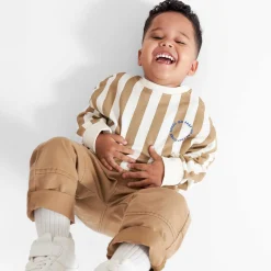 Broeken & Tuinbroeken|Truien & Vesten*Prénatal peuter sweater ruit & broek Light Blue
