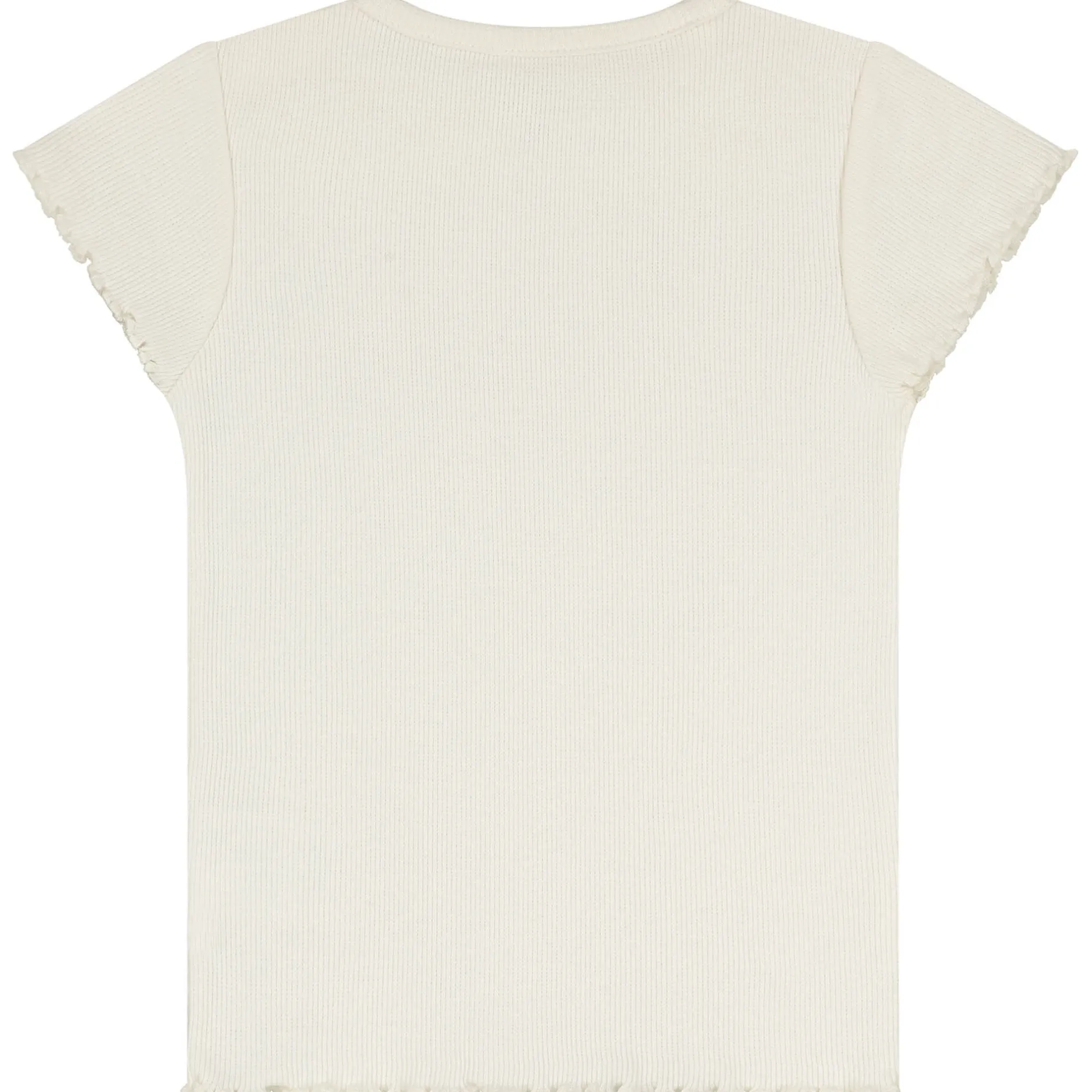 Shirts & Blouses|Shirts & Blouses*Prénatal peuter T-shirt korte mouwen effen wit Dark Off-White