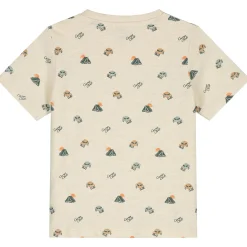 Shirts & Blouses|Shirts & Blouses*Prénatal peuter T-shirt korte mouwen all over print multi Soft Ecru
