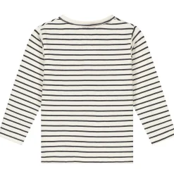 Shirts & Blouses|Shirts & Blouses*Prénatal peuter T-shirt lange mouwen strepen antraciet Dark Stone Grey