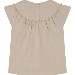 Shirts & Blouses|Shirts & Blouses*Prénatal peuter T-shirts 2 stuks korte mouwen panterprint beige Light Brown Melange