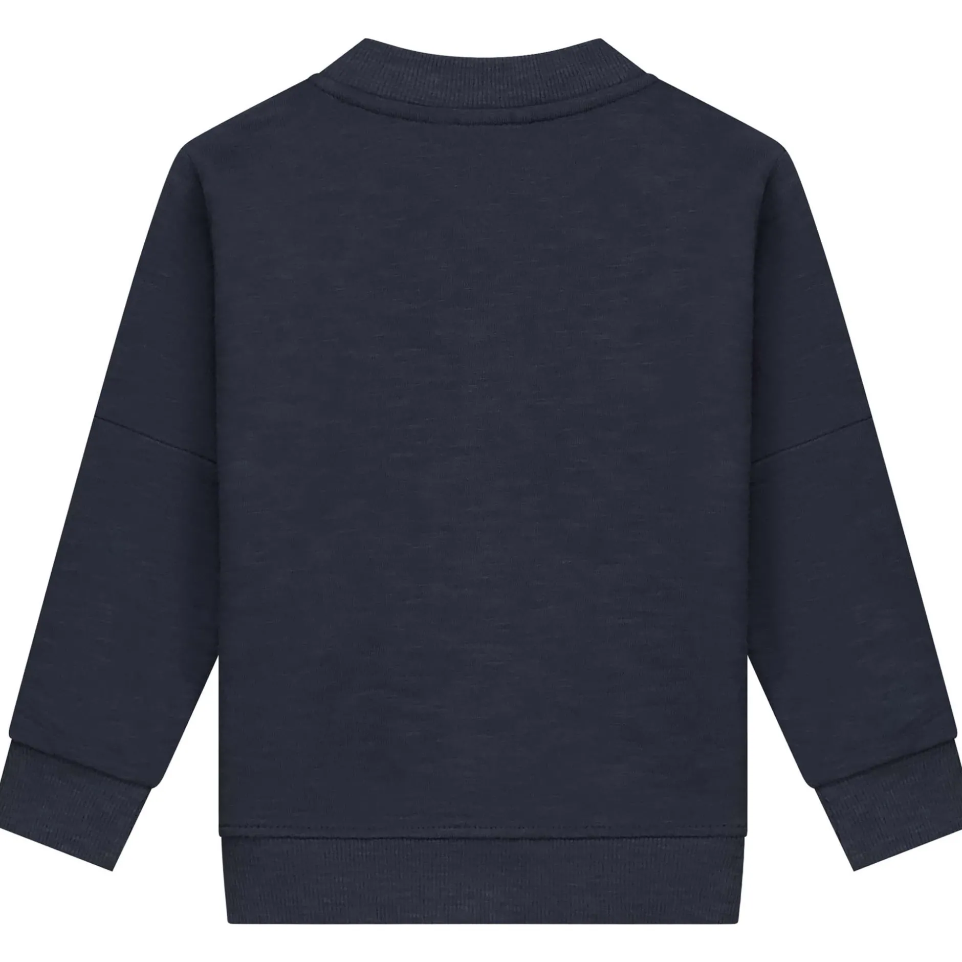 Truien & Vesten|Vesten*Prénatal peuter vest lange mouwen effen blauw Dark Bluegrey