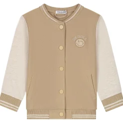 Truien & Vesten|Vesten*Prénatal peuter vest lange mouwen meerkleurig beige Light Beige Brown