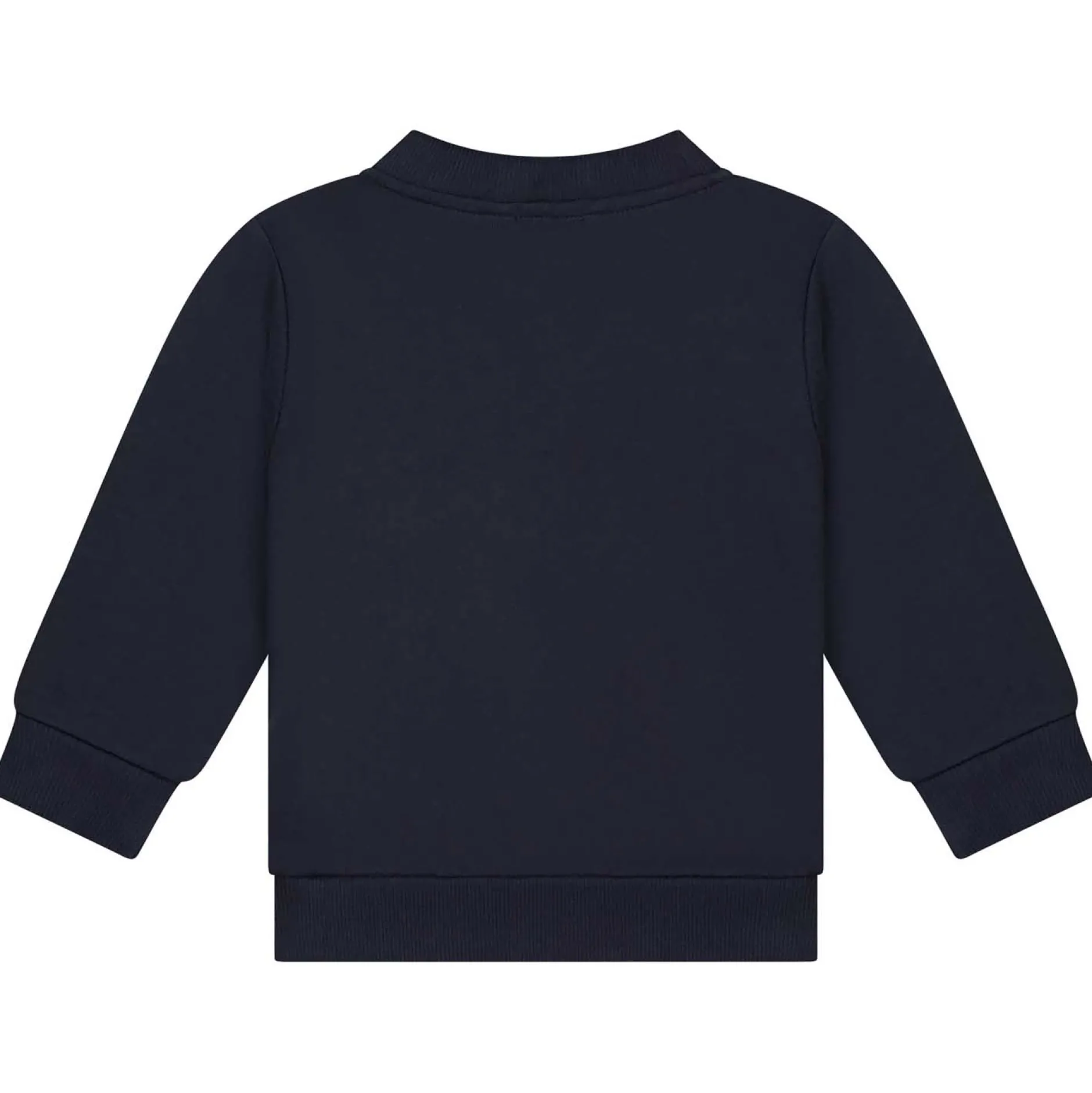 Truien & Vesten|Vesten*Prénatal peuter vest lange mouwen effen blauw Dark Bluegrey