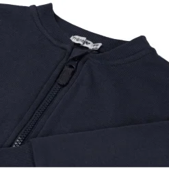 Truien & Vesten|Vesten*Prénatal peuter vest lange mouwen effen blauw Dark Bluegrey