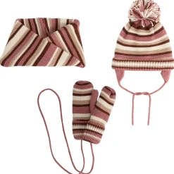 Accessoires|Accessoires*Prénatal peuter wanten   roze Dark Rosered
