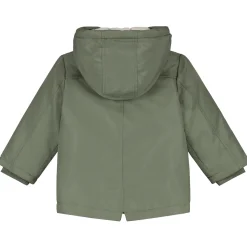 Jassen|Jassen*Prénatal peuter winterjas driekwart mouwen  groen Smoke Green