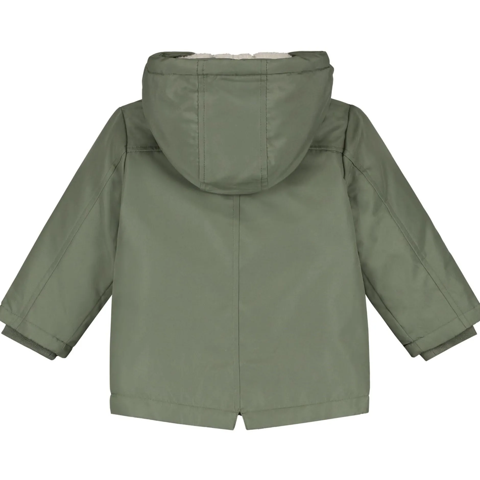 Jassen|Jassen*Prénatal peuter winterjas driekwart mouwen groen Smoke Green