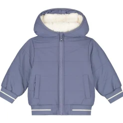 Jassen|Jassen*Prénatal peuter winterjas lange mouwen effen blauw Light Navy Blue