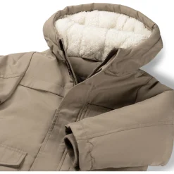 Jassen|Jassen*Prénatal peuter winterjas lange mouwen effen bruin Dark Taupe Brown