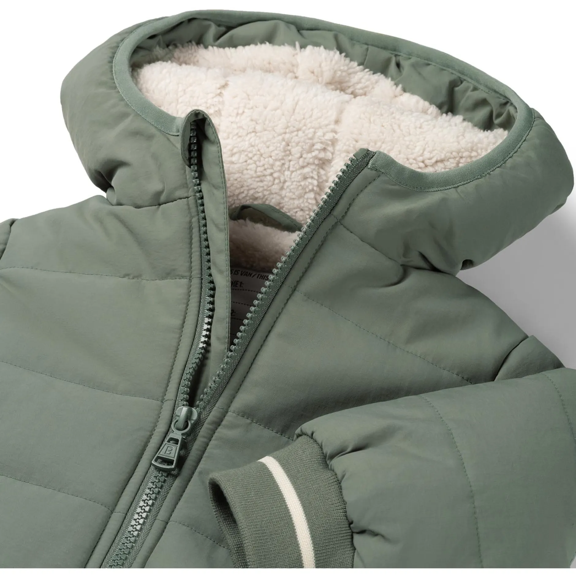 Jassen|Jassen*Prénatal peuter winterjas groen Light Khaki Green