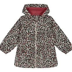 Jassen|Jassen*Prénatal peuter zomerjas lange mouwen panterprint beige Dark Off-White