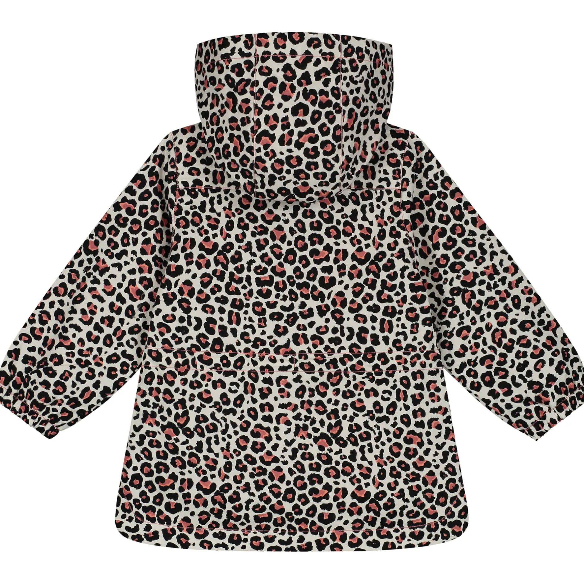 Jassen|Jassen*Prénatal peuter zomerjas lange mouwen panterprint beige Dark Off-White