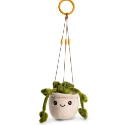 Overige Accessoires*Div. Merken Prénatal pluche hangplant groen