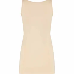 Basics|Shirts & Tops*Prénatal positie singlet basis mouwloos effen beige Almond