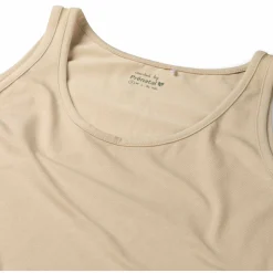 Basics|Shirts & Tops*Prénatal positie singlet basis mouwloos effen beige Almond
