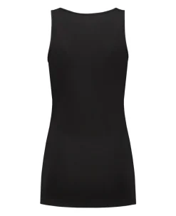 Basics|Shirts & Tops*Prénatal positie singlet basis mouwloos effen zwart Black
