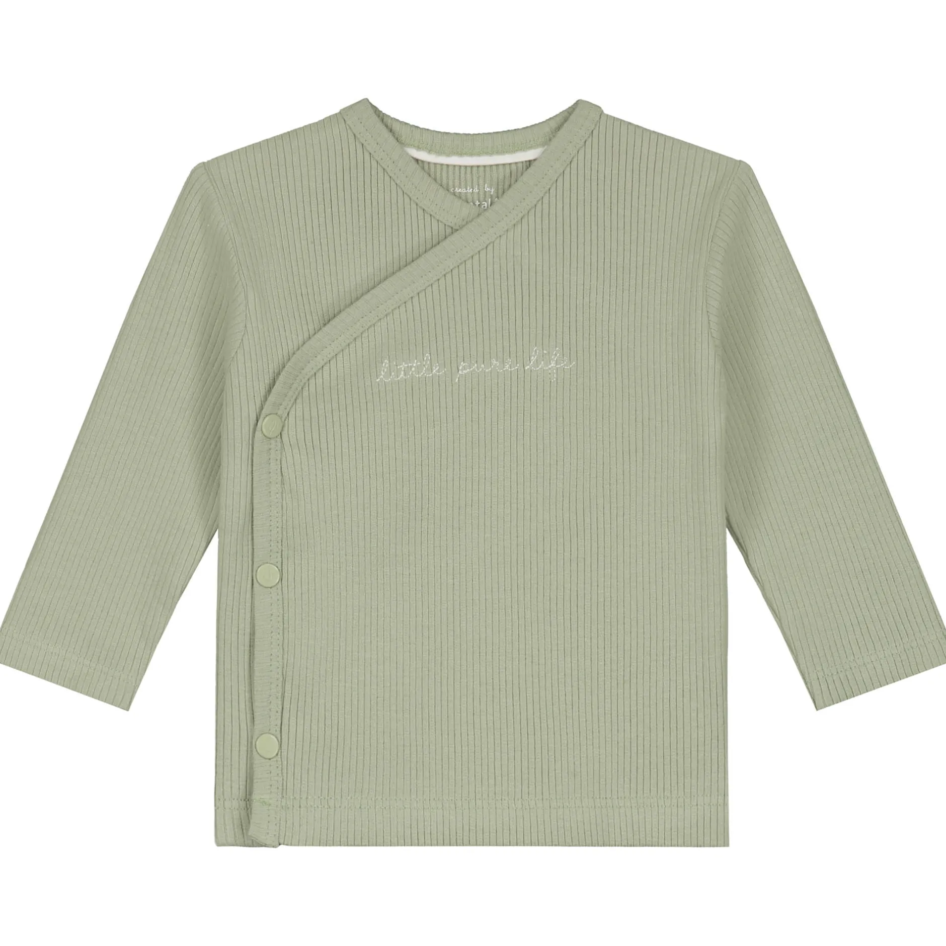 Shirts & Vesten|Broeken*Prénatal Pure newborn shirt & broek LightGreenshade