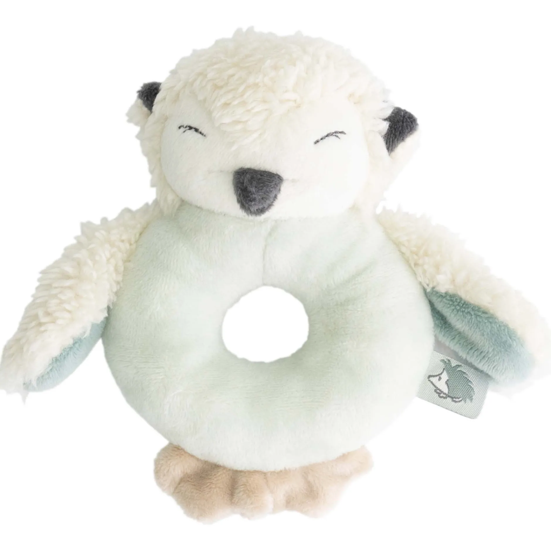 Rammelaars*Prénatal rammelaar Kleine Vriendjes Ivory White