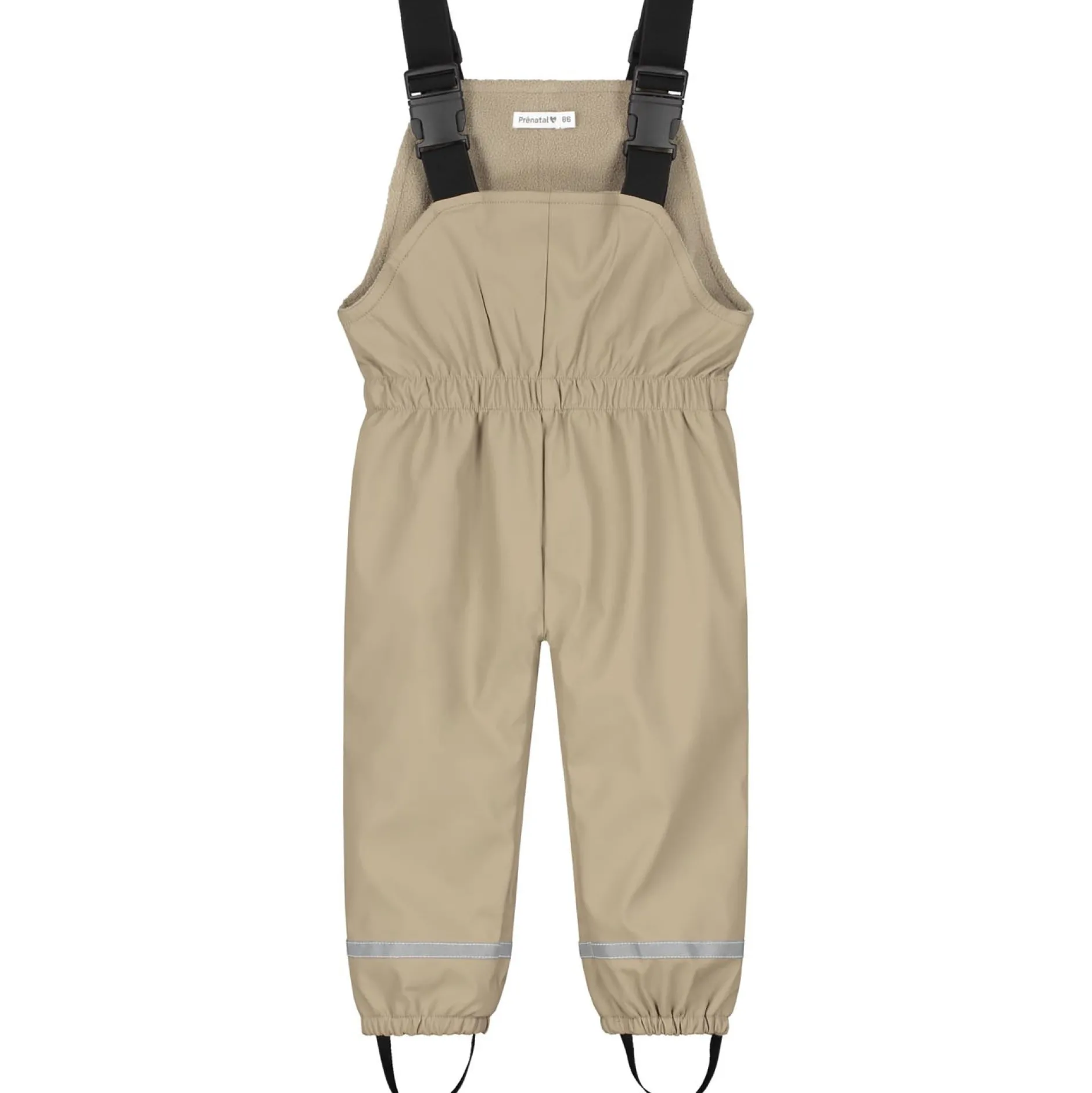 Jassen|Jassen*Prénatal regenbroek effen taupe Dark Taupe Brown