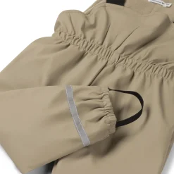 Jassen|Jassen*Prénatal regenbroek effen taupe Dark Taupe Brown