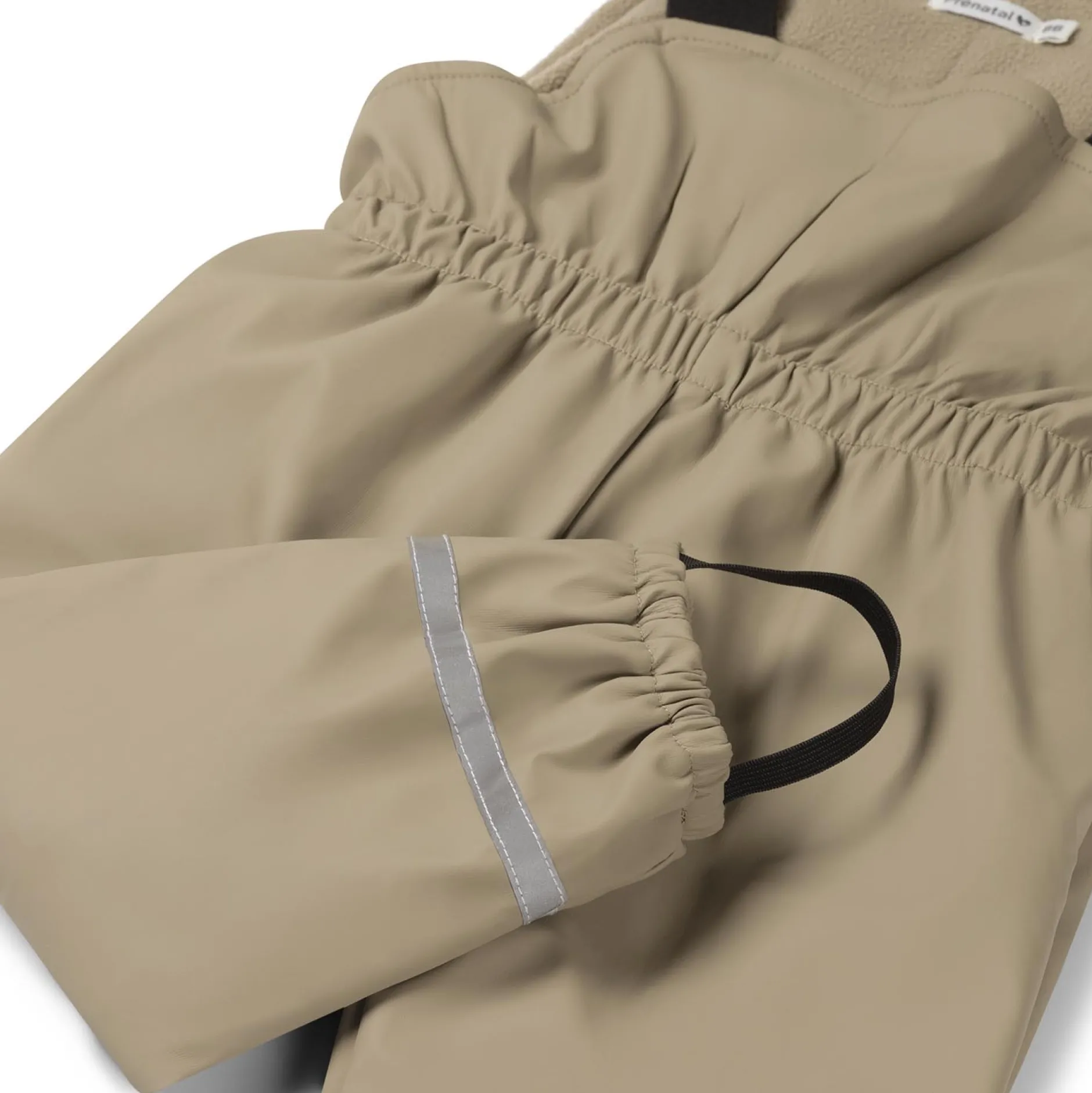 Jassen|Jassen*Prénatal regenbroek effen taupe Dark Taupe Brown