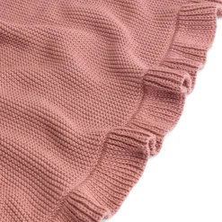Dekens*Prénatal reisdeken Dark Pink