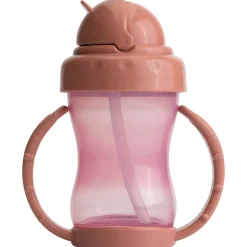 Drinkbekers*Prénatal Rietjesbeker met handvat roze