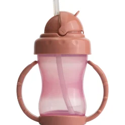 Drinkbekers*Prénatal Rietjesbeker met handvat roze