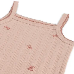 Rompers|Rompers*Prénatal romper vlinder spaghettibandjes all over print roze Powder Pink