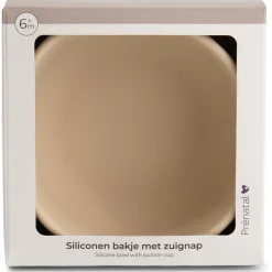 Bakjes & Kommen*Prénatal siliconen bakje beige