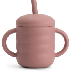 Bekers & Glazen*Prénatal siliconen beker roze