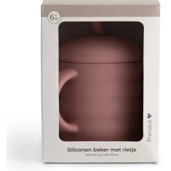 Bekers & Glazen*Prénatal siliconen beker roze