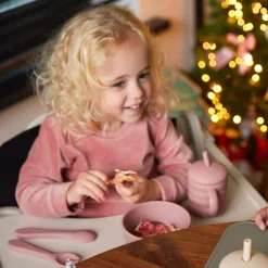 Bekers & Glazen*Prénatal siliconen beker roze