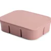 Bakjes & Kommen*Prénatal siliconen bewaarbak 6 vakjes roze